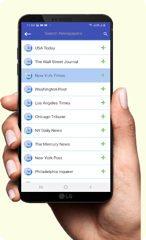 US Newspapers Screenshot 0
