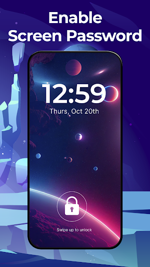 Phone Lock Screen Password App Screenshot 2