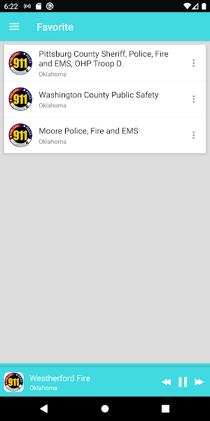 Oklahoma police, fire and EMS radios Screenshot 2