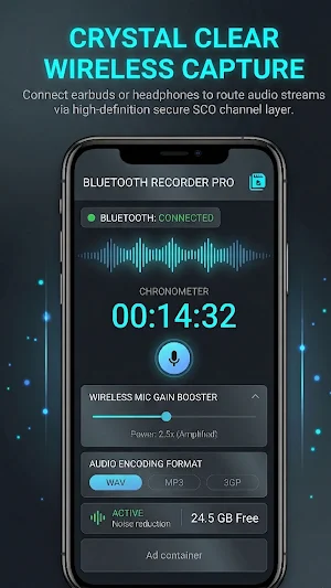 Bluetooth Voice Recorder Screenshot 1
