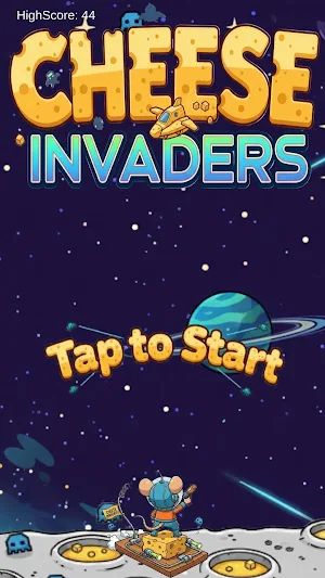 Cheese Invaders Screenshot 0