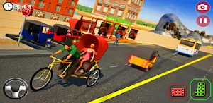 Insane TukTuk Rickshaw Driving Screenshot 3