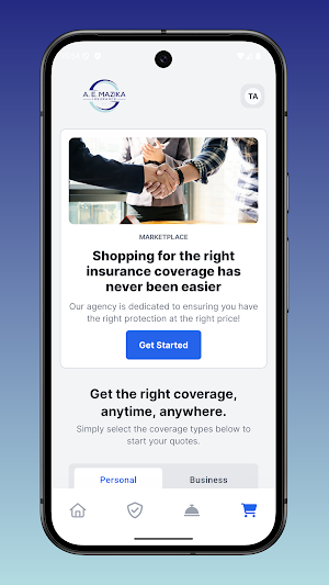 A.E. Mazika Insurance Screenshot 1
