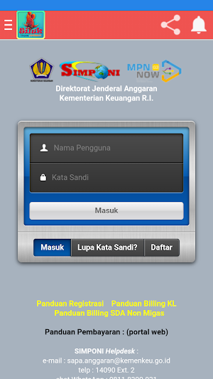 SILUK BKIPM Pontianak Screenshot 1