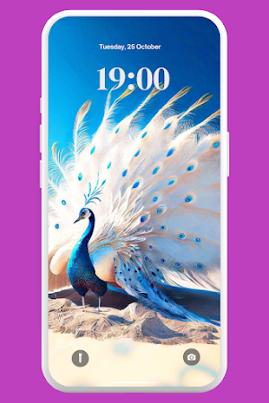 Beautiful Peacock Wallpaper 4K Screenshot 1