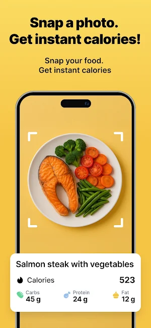 AI Calorie Tracker: SnapToFit Screenshot 0
