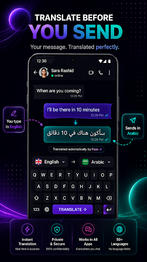 Keyboard - Translator Keyboard Screenshot 1