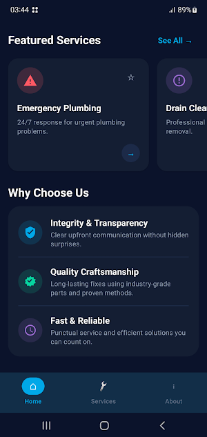 All Around Plumbing Screenshot 2