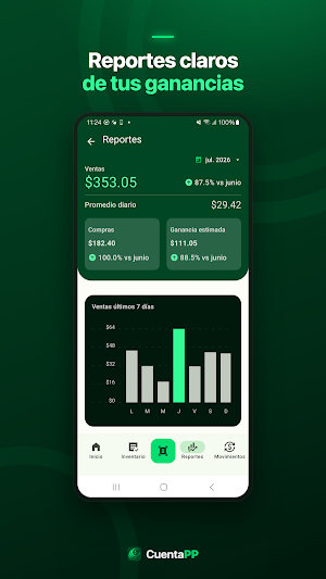 Cuentapp : Inventario y Ventas Screenshot 1