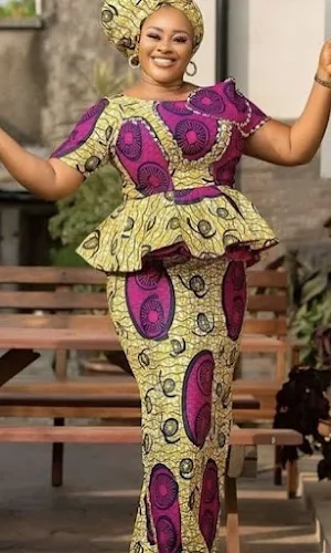 Ankara Skirt and Blouse Styles Screenshot 1