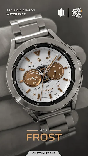 S4U Frost - classic watch face Screenshot 0