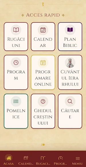 Nicolae Nectarie App Screenshot 2