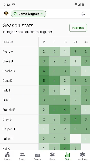 Next Inning: Baseball Lineups Screenshot 1