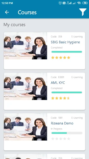 SBIG iLearn Screenshot 3