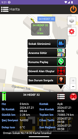 Hedef Arac Takip Screenshot 1