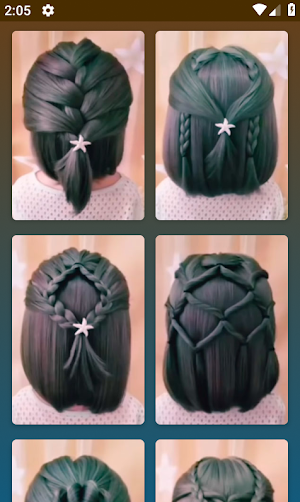 Hairstyles for short hair Screenshot 3