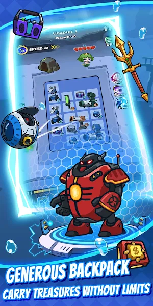 Ocean Battle: Defend Atlantis Screenshot 2