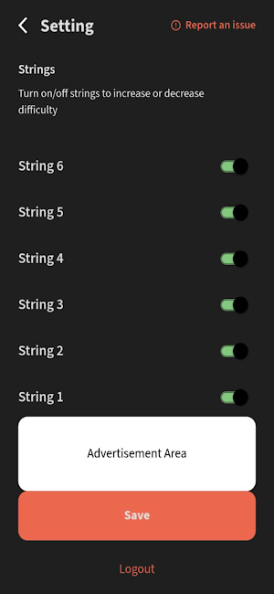 JHG Fretboard Trainer Screenshot 0