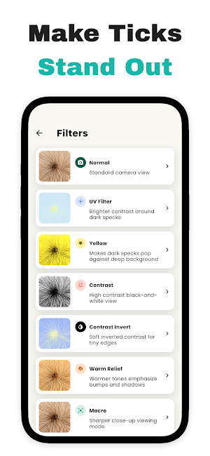 Tick Detector - Tickzen Screenshot 1