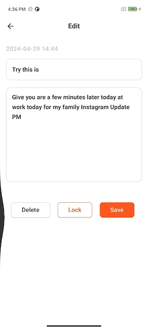 Simple Notedpad Screenshot 2