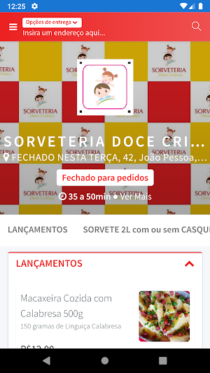 Sorveteria Doce Criança Screenshot 0