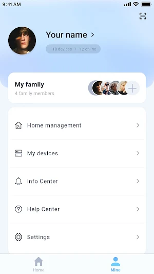 SmartHome Screenshot 1