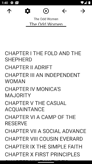 Book, The Odd Women Screenshot 0
