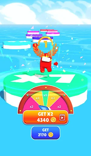 Shortcut Race 3D - Impostor Stack & Run Screenshot 2