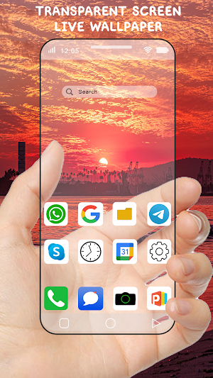 Screen Transparent Screenshot 1