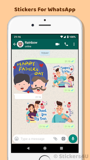 Father's Day Stickers Screenshot 1