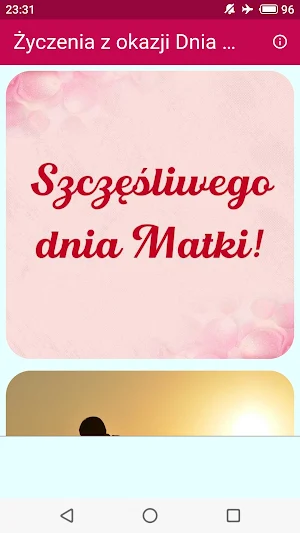 Życzenia z okazji Dnia Matki Screenshot 0