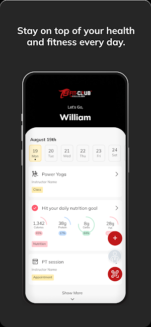 TB Fit Club Screenshot 1