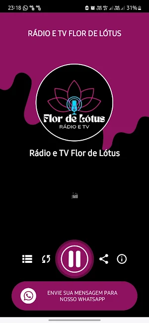 Rádio e TV Flor de Lótus Screenshot 0