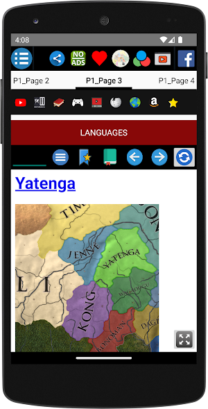 Map of Burkina Faso Screenshot 3