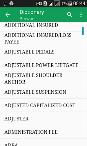 Automotive Dictionary Offline Screenshot 0