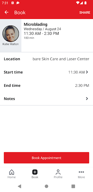 bare MedSpa & Wellness Screenshot 2