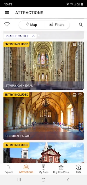 Prague CoolPass Screenshot 2