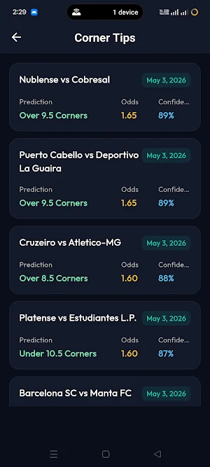 Daily Odds AI Screenshot 2