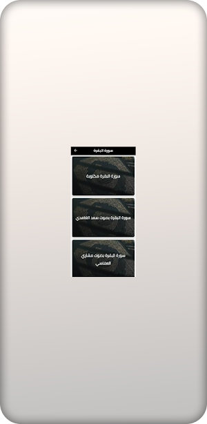 سوره البقرة Screenshot 1