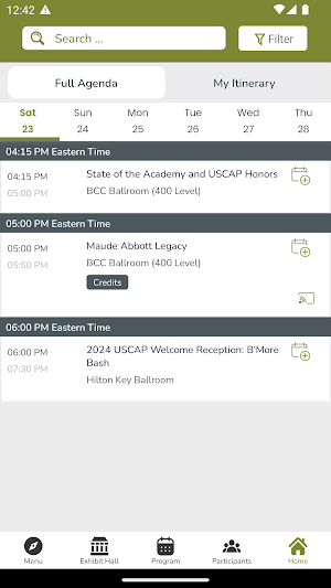 USCAP 2024 Annual Meeting Screenshot 2