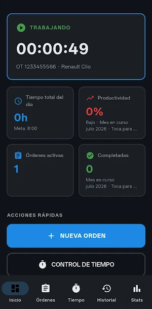 TallerPRO Screenshot 0