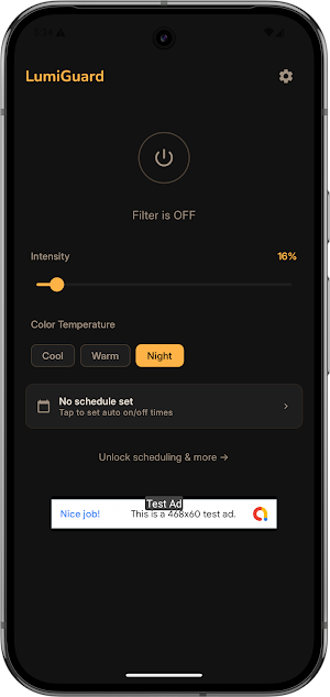 LuxGuard – Blue Light Filter Screenshot 2