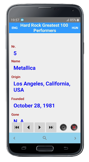 Hard Rock Greatest 100 Screenshot 2