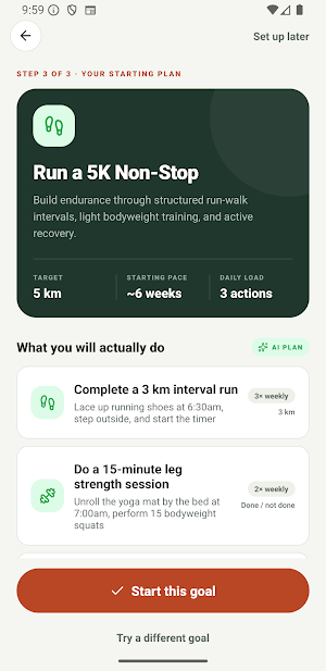 Goal Tracker: Zen Goals Screenshot 2
