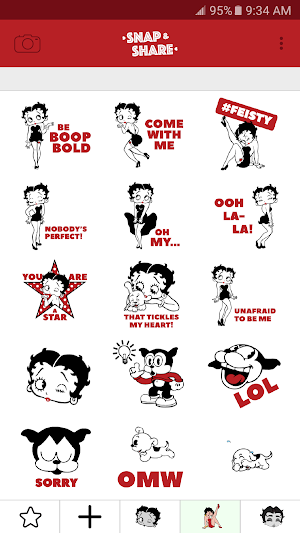Betty Boop Snap & Share Screenshot 1