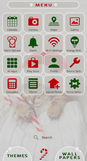 Dreaming Kitten Theme +HOME Screenshot 1