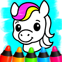 Kids Coloring Book Learn Draw