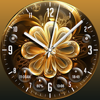 FLW069 Shiny Golden Flower