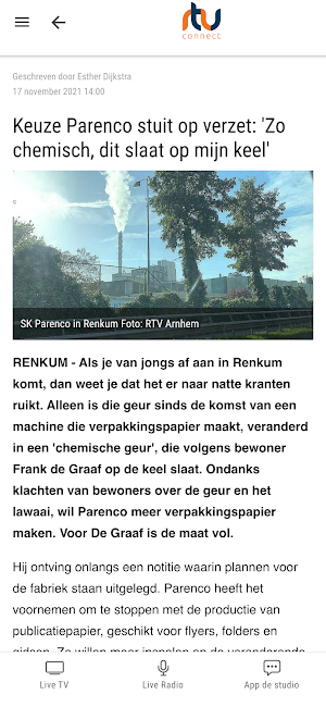 RTV Connect Screenshot 1