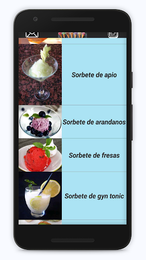 Helados & Sorbetes Screenshot 3